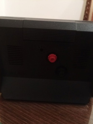 Peter alarm clock new, black, made in West Germany