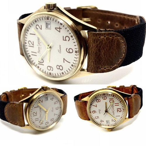 Pierre Lannier men's watch new, waterproof, made in France