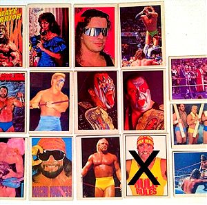 Χαρτάκια Εποχής '90 ''Γίγαντες του Κατς'' WWE / WWF