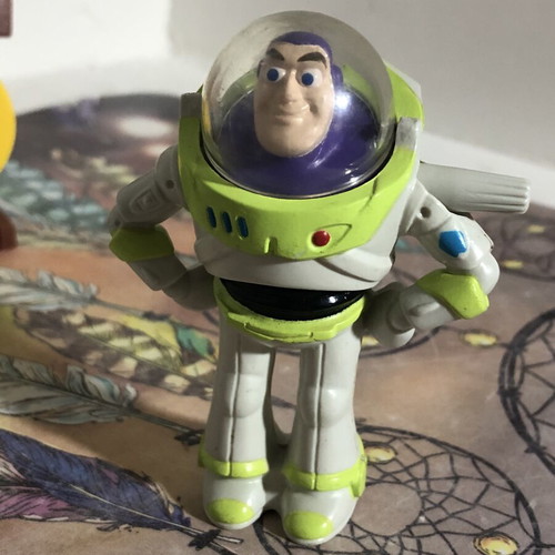 Vintage Toy Story Buzz Lightyear wind-up toy used