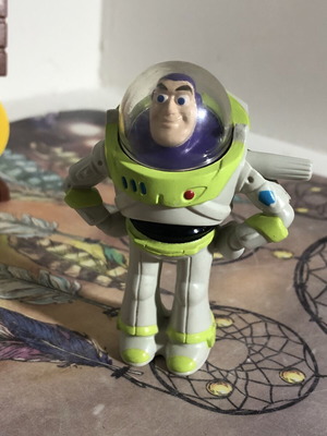 Vintage Toy Story Buzz Lightyear wind-up toy used