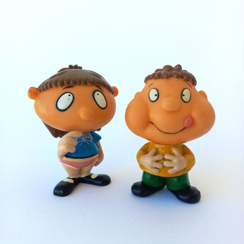 Goody's Little Monsters collectible figures set of 2 like new, 2002