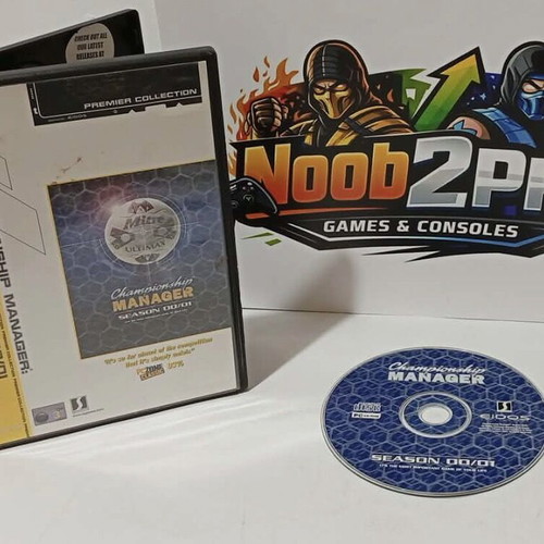 Championship Manager Season 00/01 PC CD-ROM used, Premier Collection