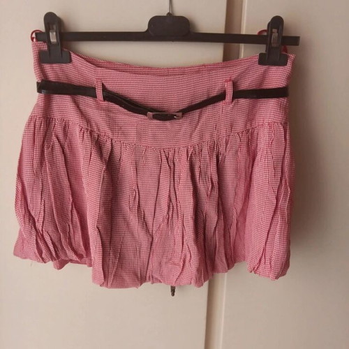 Mini skirt Paranoia like new, size S/36, white and red
