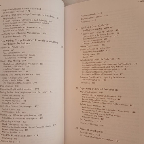 A Guide to Forensic Accounting Investigation 2005 hardcover like new