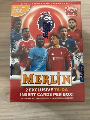 Topps Merlin 2026 Premier League value box καινούργιο σφραγισμένο