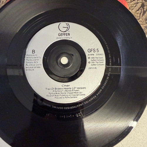 Cher Love and Understanding 7-inch vinyl used