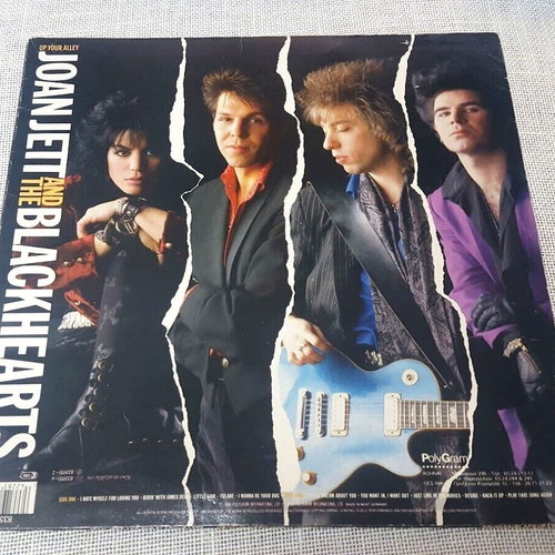 Joan Jett And The Blackhearts Up Your Alley LP used, rock