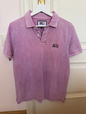 MC2 Saint Barth Polo Shirt pink like new, boys 14 years XS