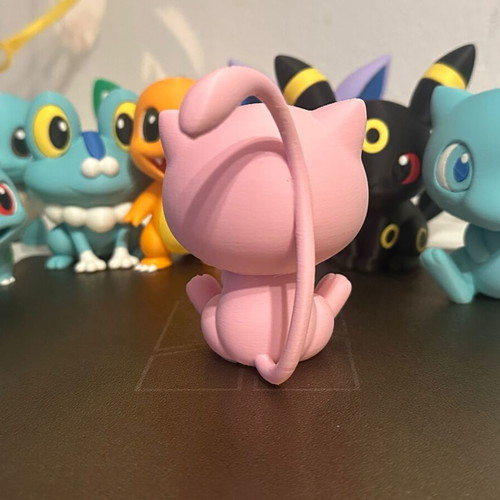Mew Chibi collectible Pokémon figure