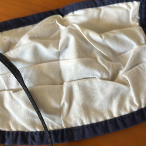 Protective mask with Greek flag like new