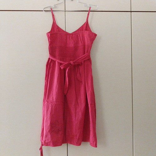 Chilli Pepper dress fuchsia like new, size S, cotton