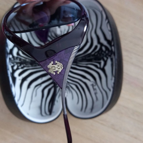 Roberto Cavalli women's sunglasses used, dark purple