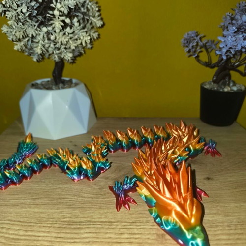 Articulated Dragon Figure new with detailed design and movable parts