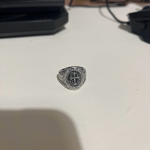 Surgical steel ring used