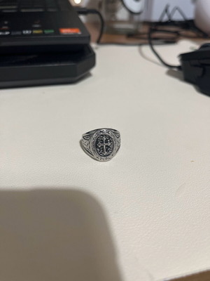 Surgical steel ring used