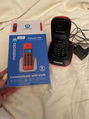 Motorola T301 τηλέφωνο σαν καινούργιο, ασύρματο σταθερό