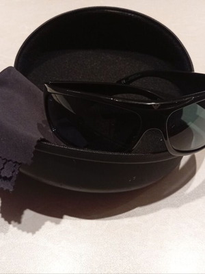 Emporio Armani sunglasses used, size S, black