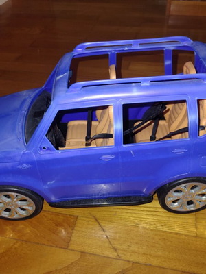 Barbie large toy car