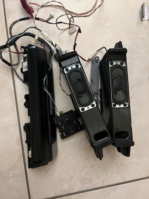 Sony TV parts like new, speakers, WiFi card, remote control