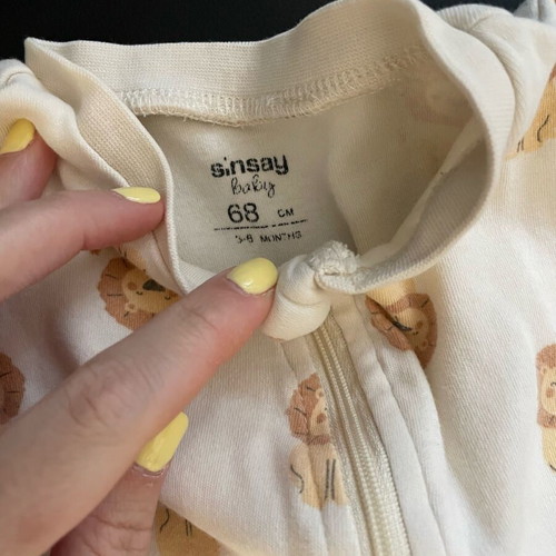 Sinsay baby rompers used, 2 pieces, 68 cm for boy