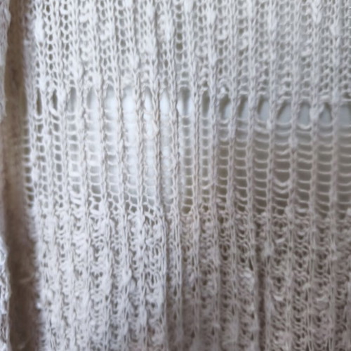 Attrattivo knitted summer vest used, beige, size S