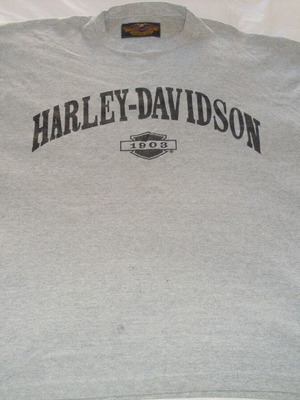 Harley Davidson men's short sleeve t-shirt XXL gray like new