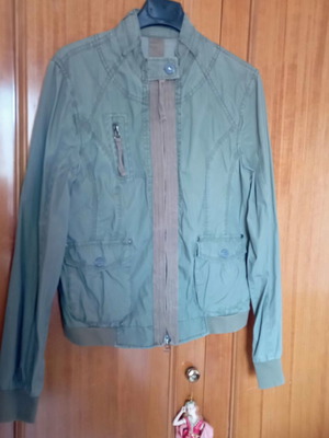 Summer jacket used in khaki color