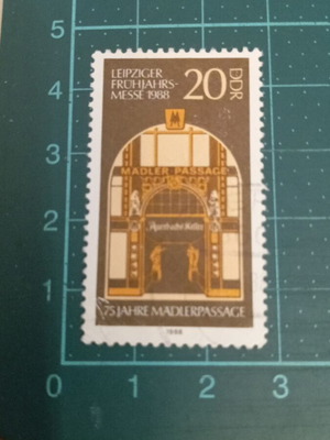 Germany DDR Leipzig Spring Fair 1988 Stamp like new