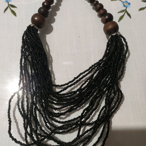 Black necklace new