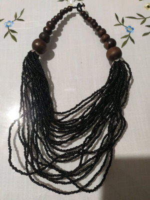 Black necklace new