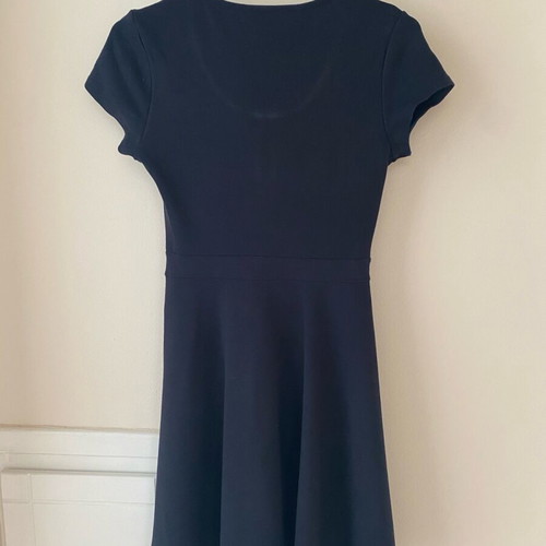 Zara navy blue dress size S like new