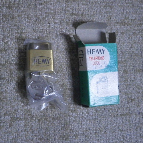 Padlocks new, pack of 7 vintage from Czechoslovakia, Germany and Taiwan