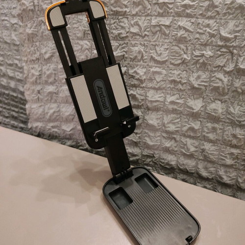 Andowl Q-ZJ300 desk stand for mobile black like new