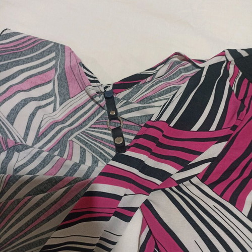 Plus size blouse like new, colorful, batwing sleeve to elbow, XXL-XXXL