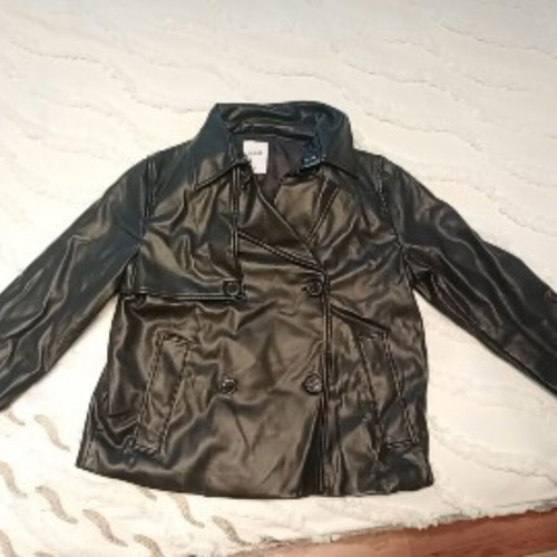 Calliope Collection women's leather jacket new, size M, black