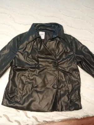 Calliope Collection women's leather jacket new, size M, black