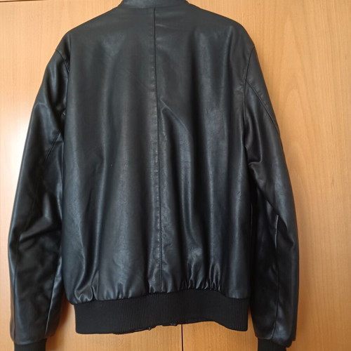 Funky Buddha leather jacket 2XL, black