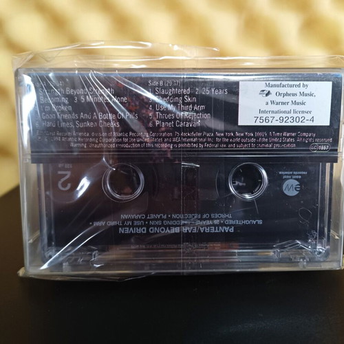 Pantera Far Beyond Driven cassette album new