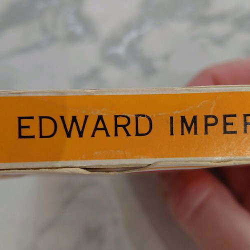 Vintage King Edward paper cigar box used from the 1970s