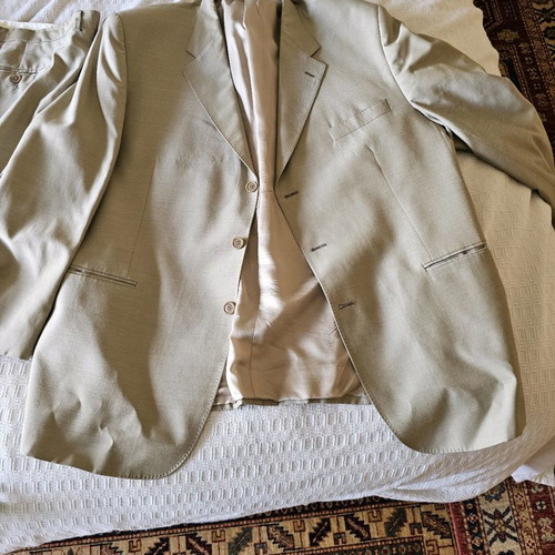 Prince Oliver suit used, beige, size XXL, worn twice