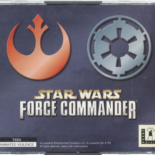 Star Wars Force Commander PC game like new