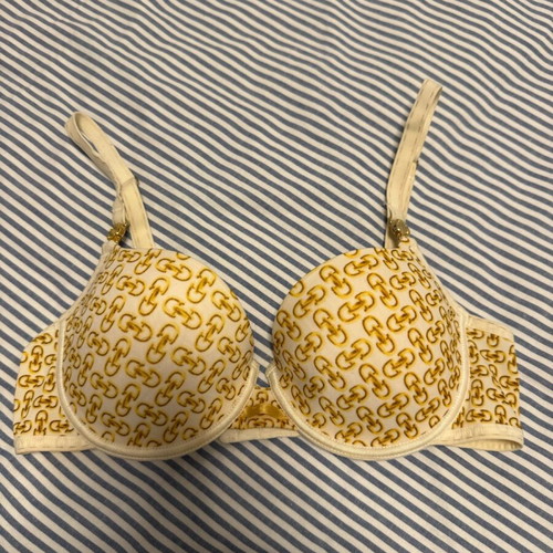Luxury Barbara bra like new, beige and gold