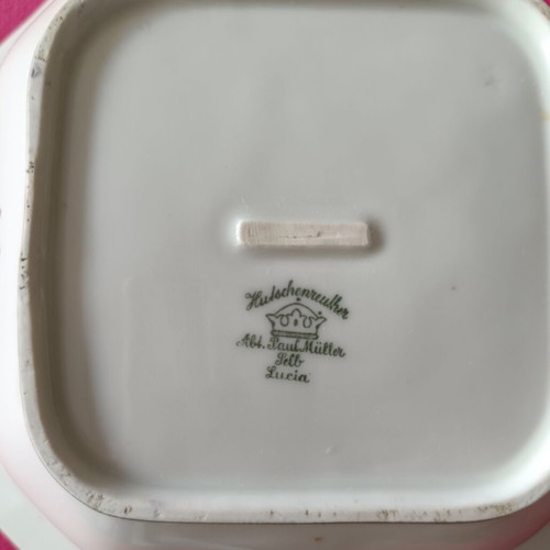 Vintage Hutschenreuther porcelain fruit bowl Bavaria like new