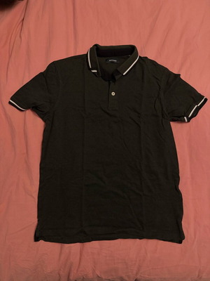Jack & Jones men's t-shirt like new, cotton, size M/L, white and green