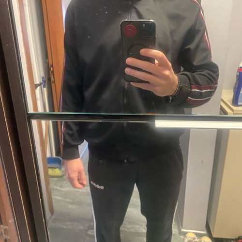 Alcott men’s black zip hoodie used, size XXL