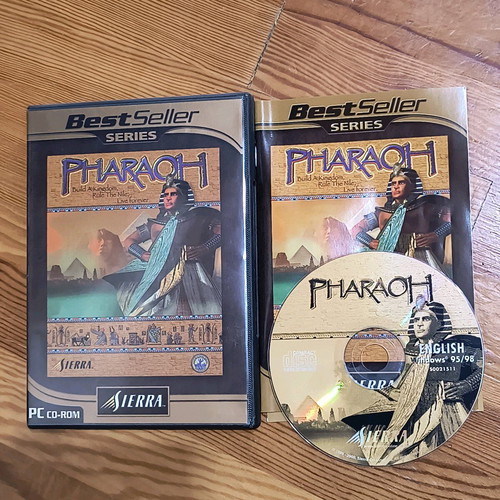 Pharaoh PC game like new, strategy
