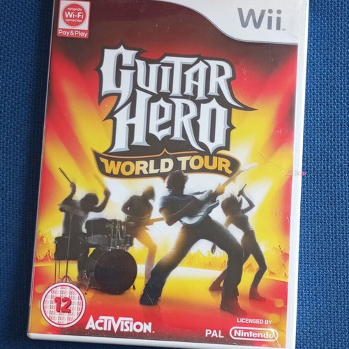 Guitar Hero World Tour Nintendo Wii used in very good condition