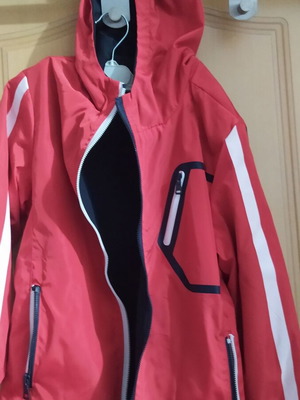 Children's windbreaker jacket 6-7 years like new, size 122 cm