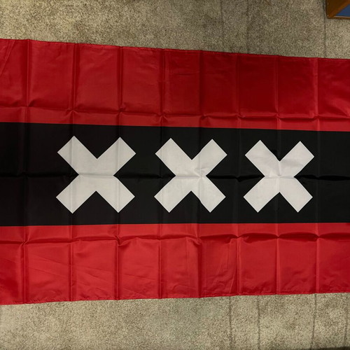 Amsterdam flag new, size 148x90cm